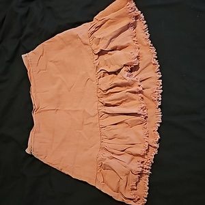 Ruffle mini skirt
